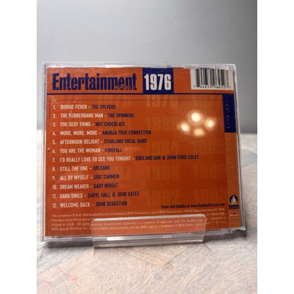 Entertainment Weekly – Greatest Hits 1976 (CD, 2000, Buddha Records) Disco / R&B - Picture 2 of 5